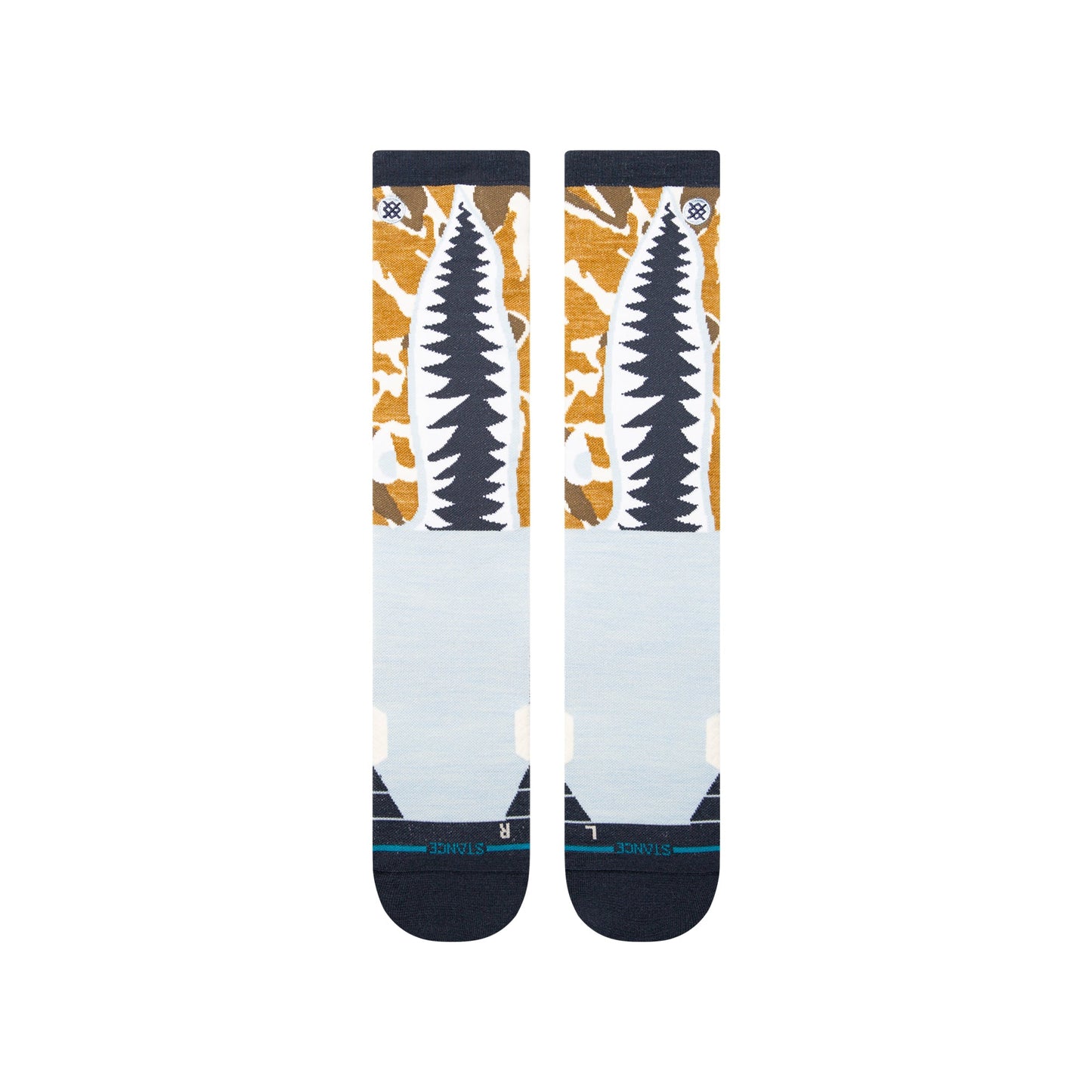 Stance Warbird Ultra Light Wool Sock Ice Blue