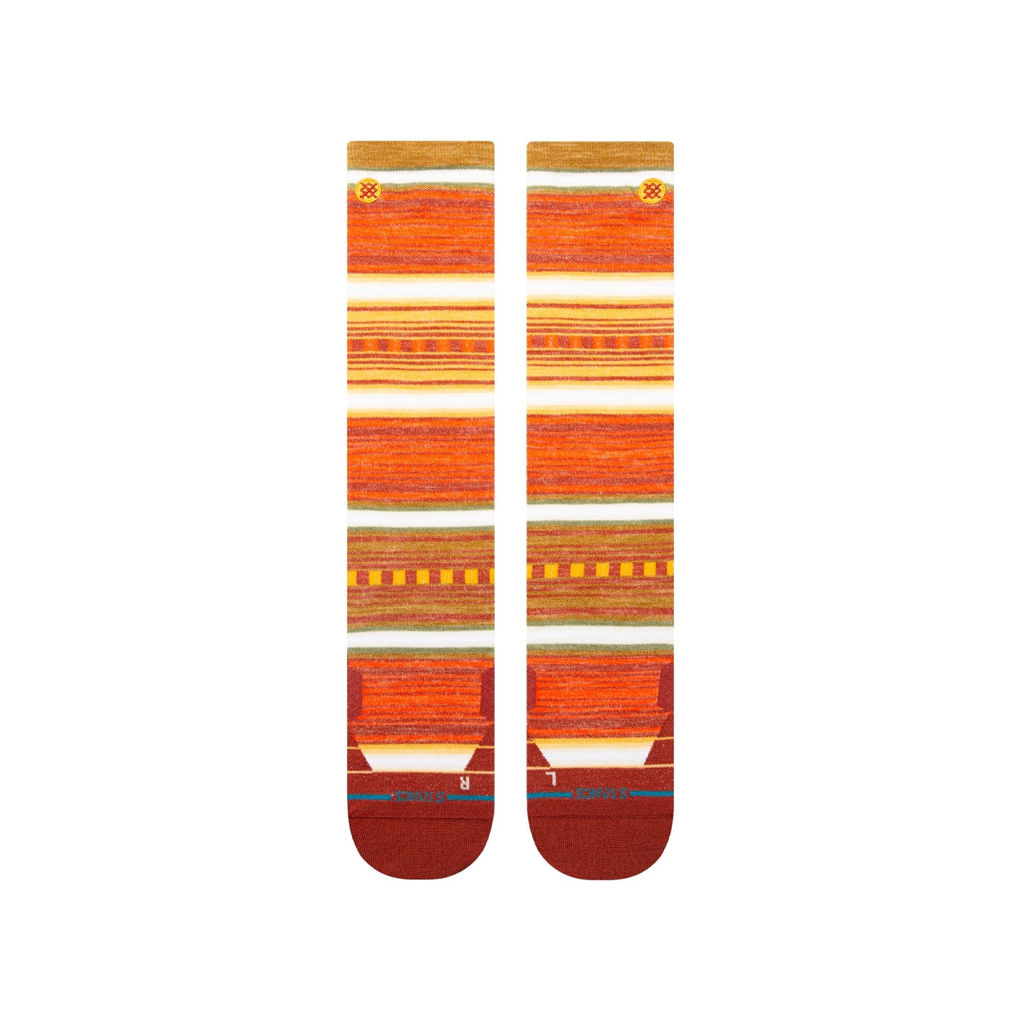 Stance Windy Pine Ultra Light Wool Snow Sock Multi 