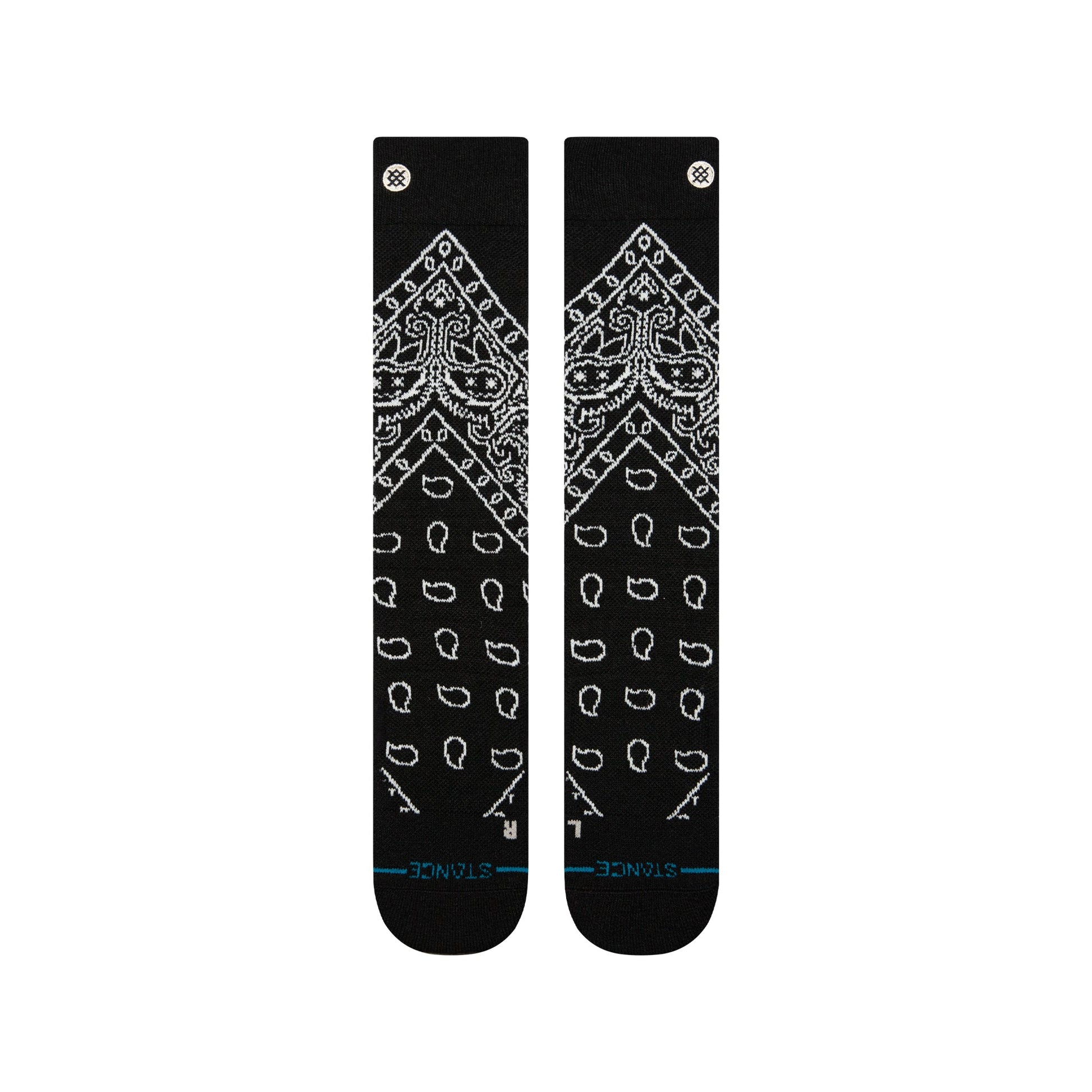 Stance Barrio Mid Wool Snow Sock Black 