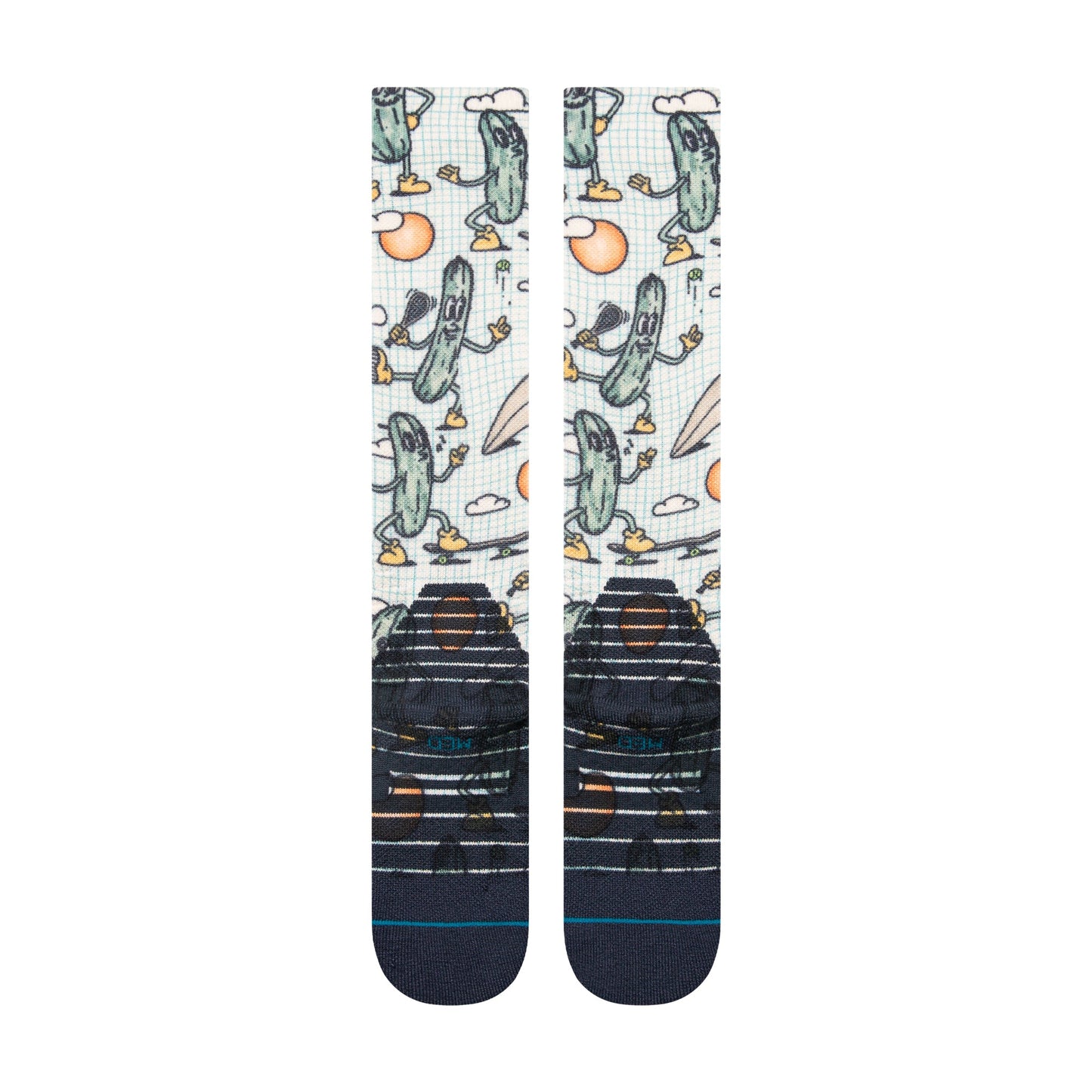 Stance Feeling Pickled Mid Poly Snow Sock Multi 