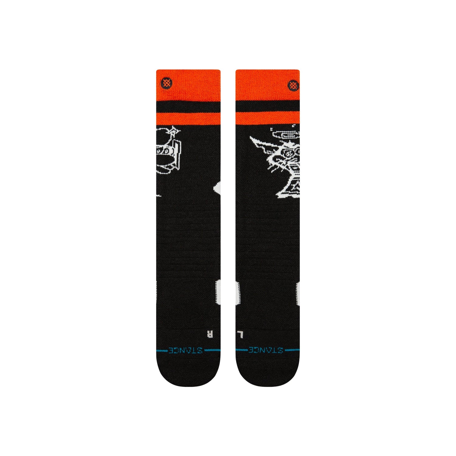 Stance Jill Perkins Over The Calf Snow Sock Black 