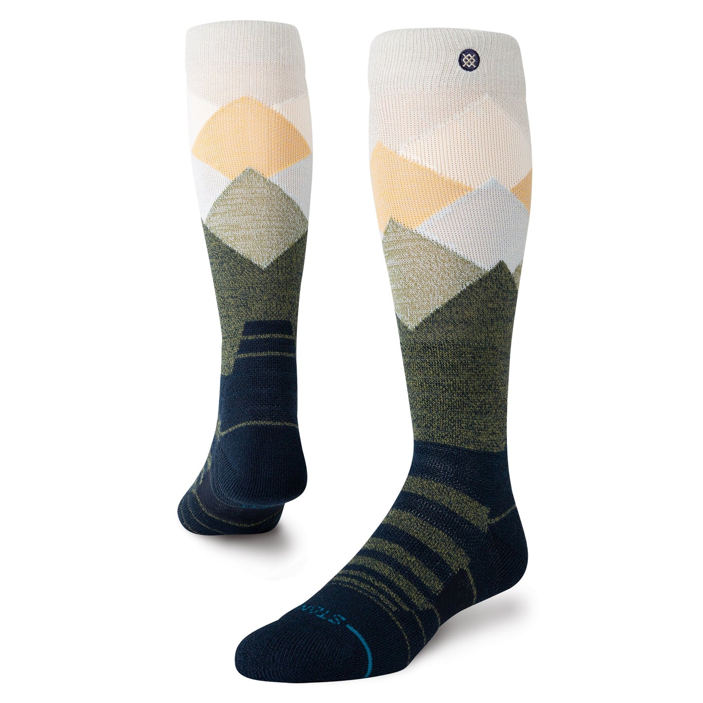 Stance Misty Mid Wool Snow Sock Navy 