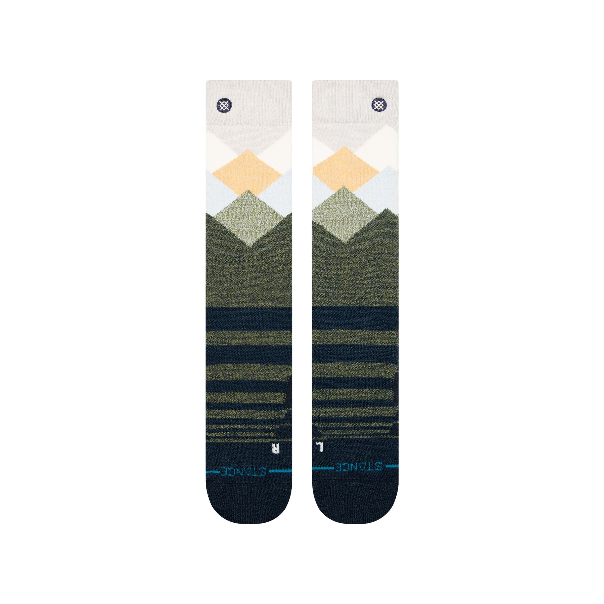 Stance Misty Mid Wool Snow Sock Navy 