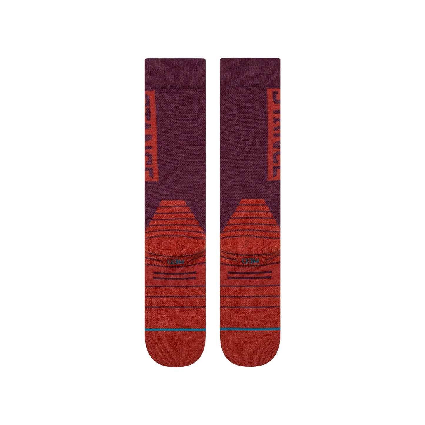 Stance Og Mid Wool Snow Sock Wine 