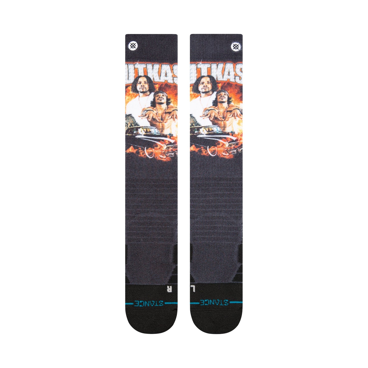 Stance Stankonia Mid Poly Snow Sock Multi 