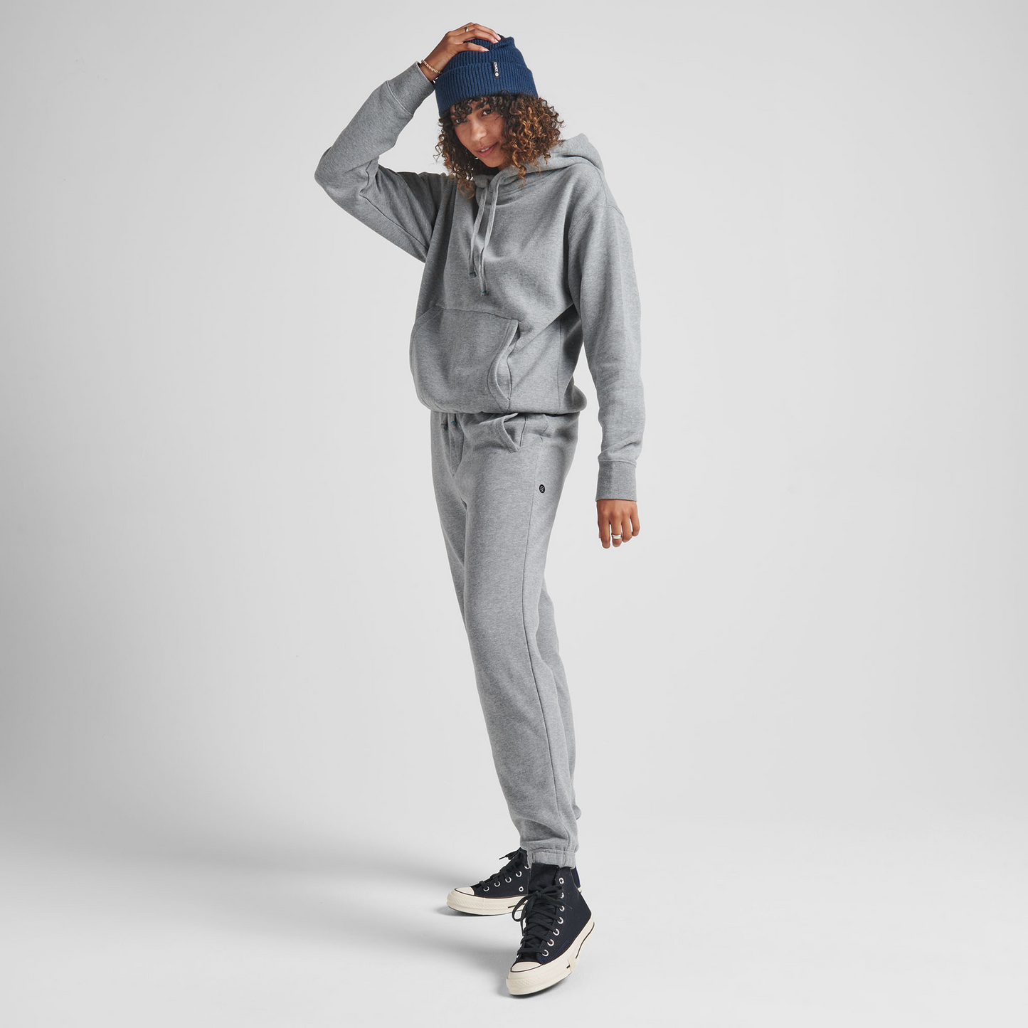 Stance Mercury Sweatpant Heather Grey |model