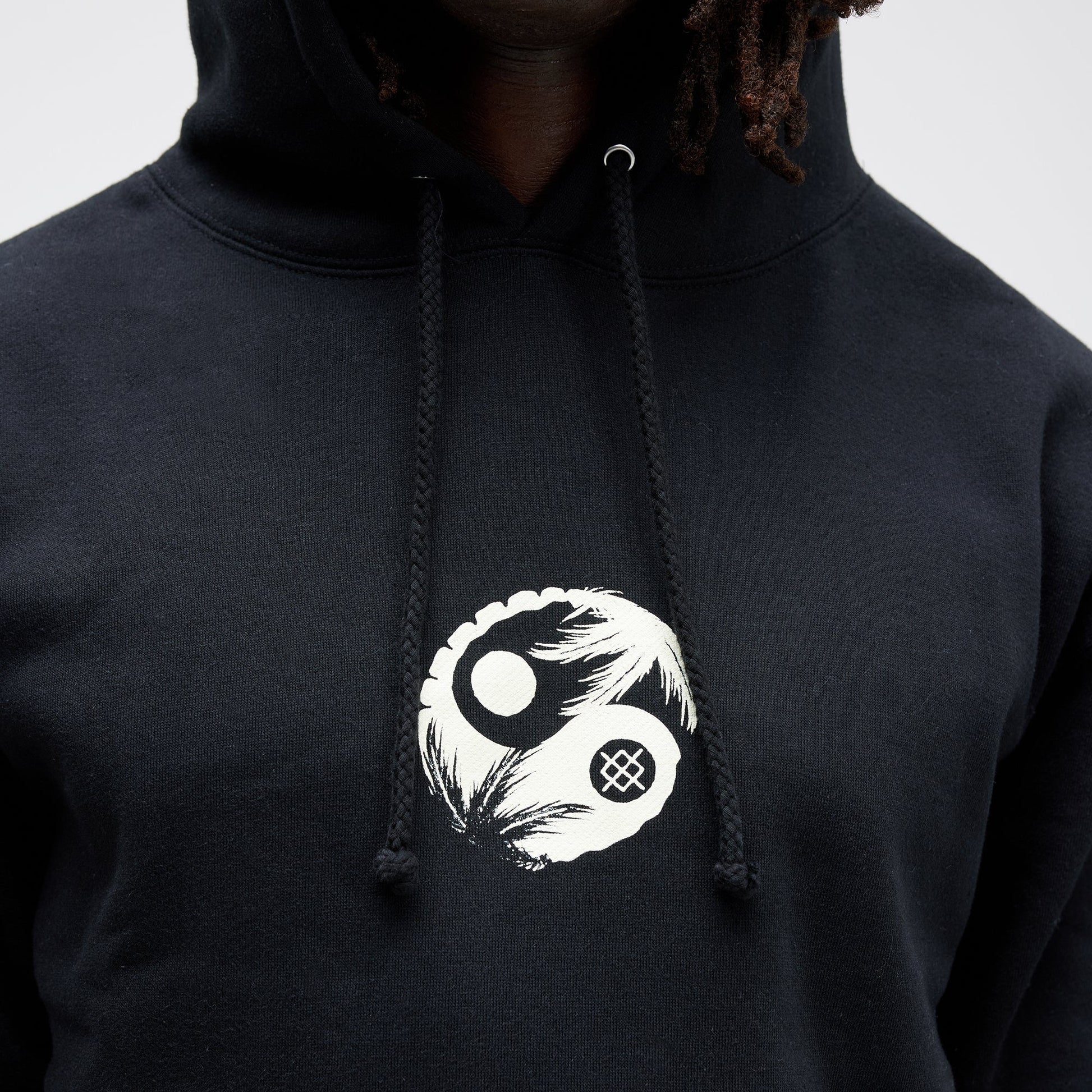 Stance Opposites Hoodie Black |model