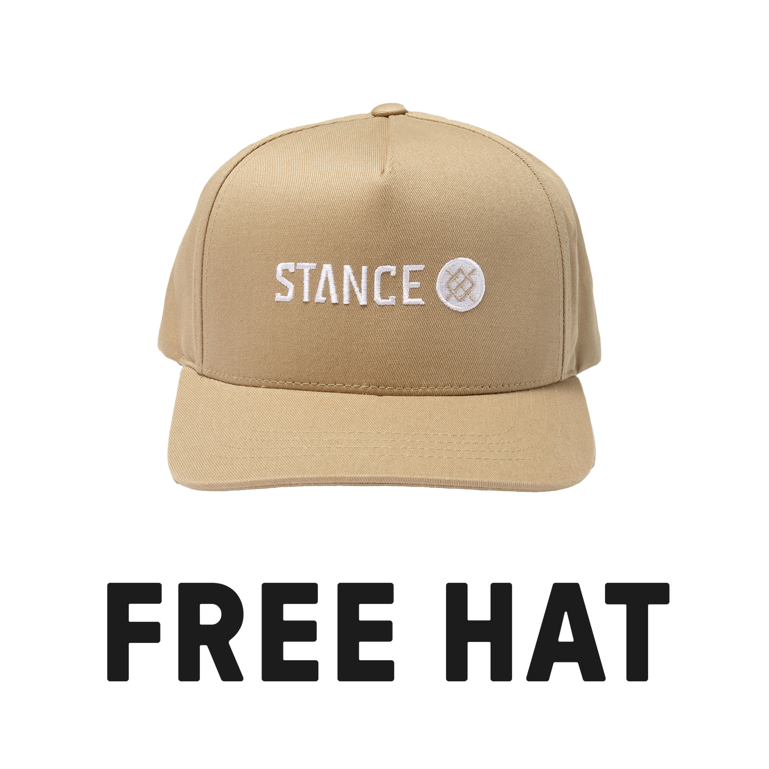 Stance ICON SNAPBACK HAT Khaki