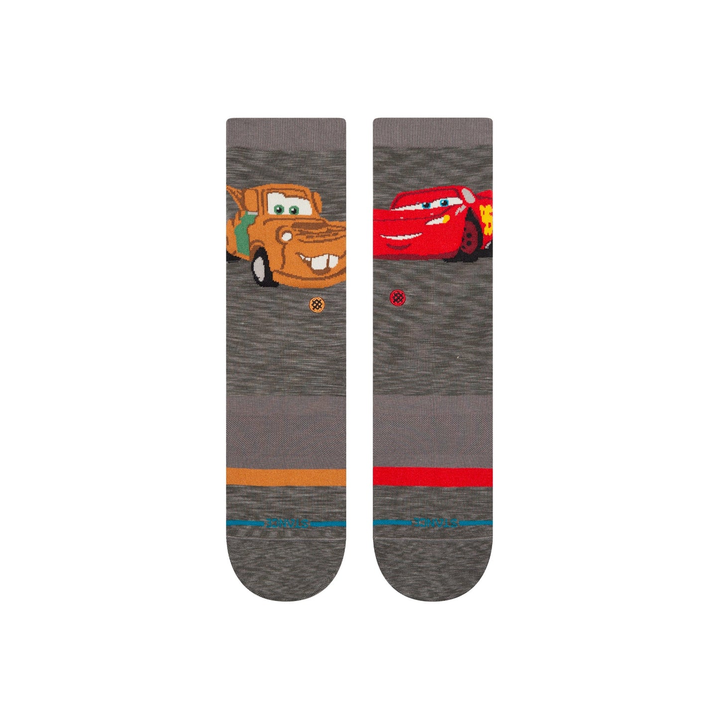 Stance Kachow Kids Crew Sock Dark Grey 