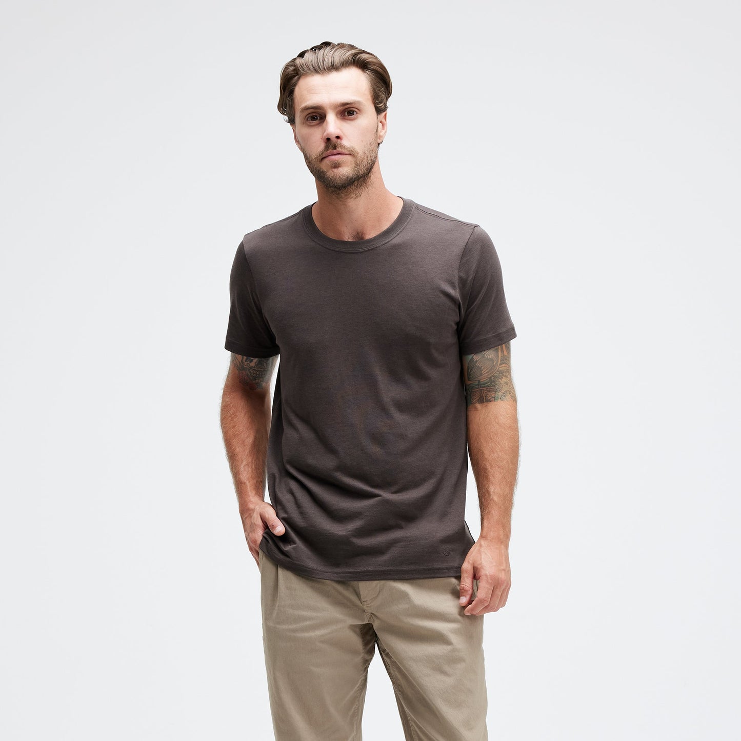 Stance Butter Blend T-Shirt Mulch |model