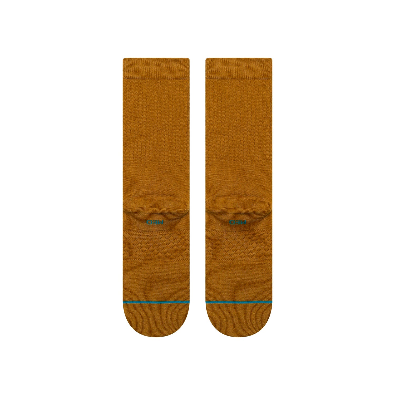 Stance Icon Crew Sock Gold Canvas