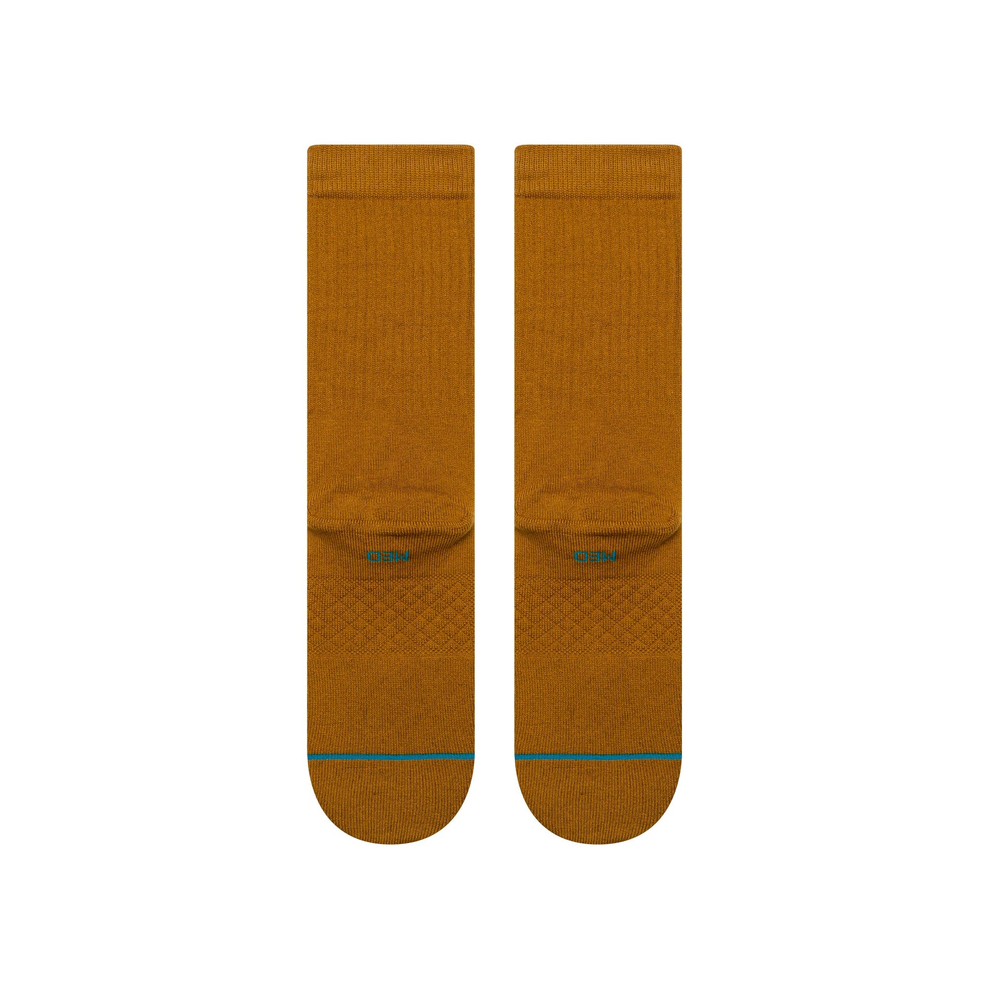 Stance Icon Crew Sock Gold Canvas