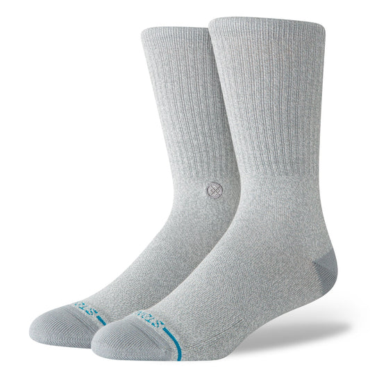 Stance Icon Crew Sock Grey Heather