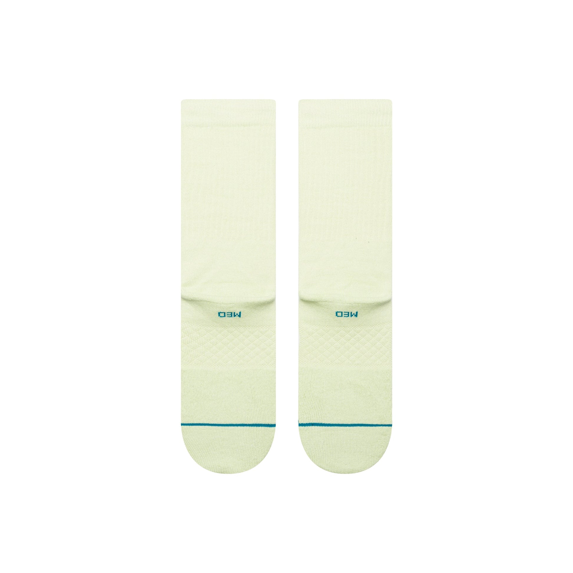 Stance Icon Crew Sock Green Sand