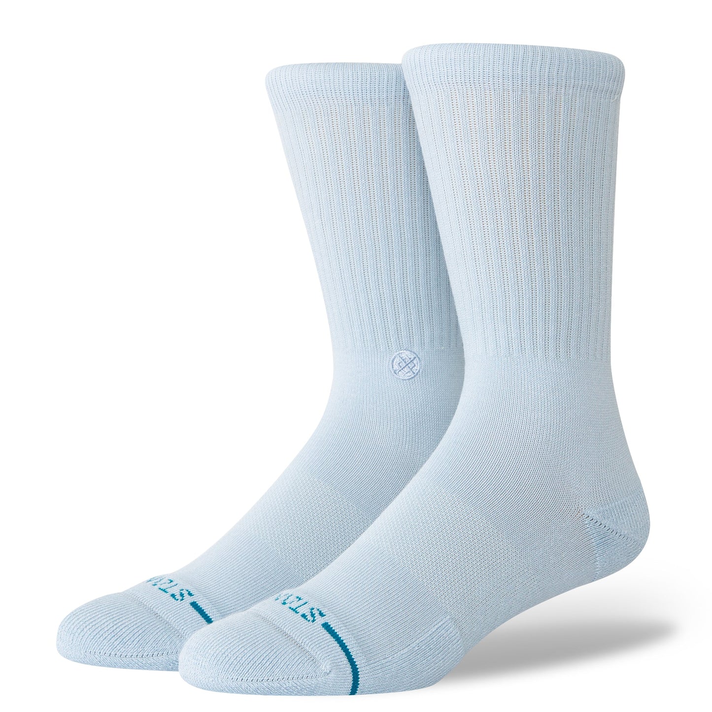 Stance Icon Crew Sock Ice Blue