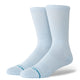 Stance Icon Crew Sock Ice Blue