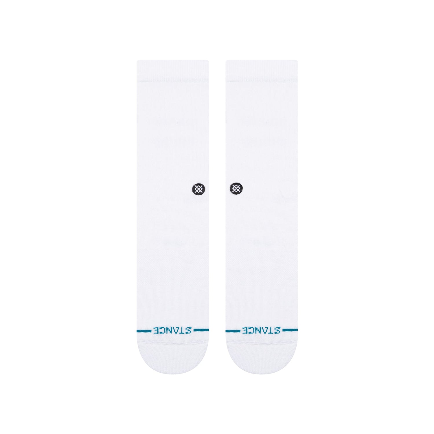 Stance Icon Crew Sock White & Black