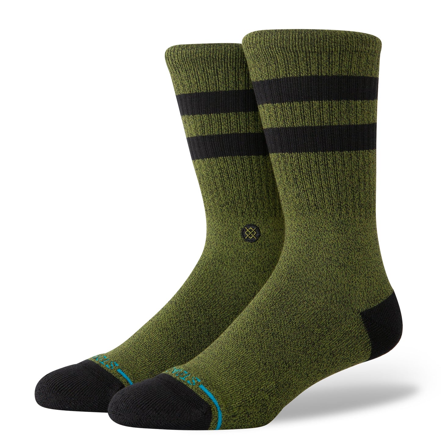 Stance Joven Crew Sock Dark Green