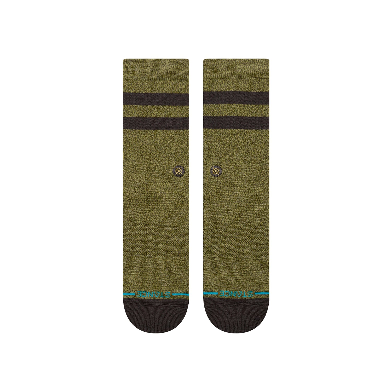 Stance Joven Crew Sock Dark Green