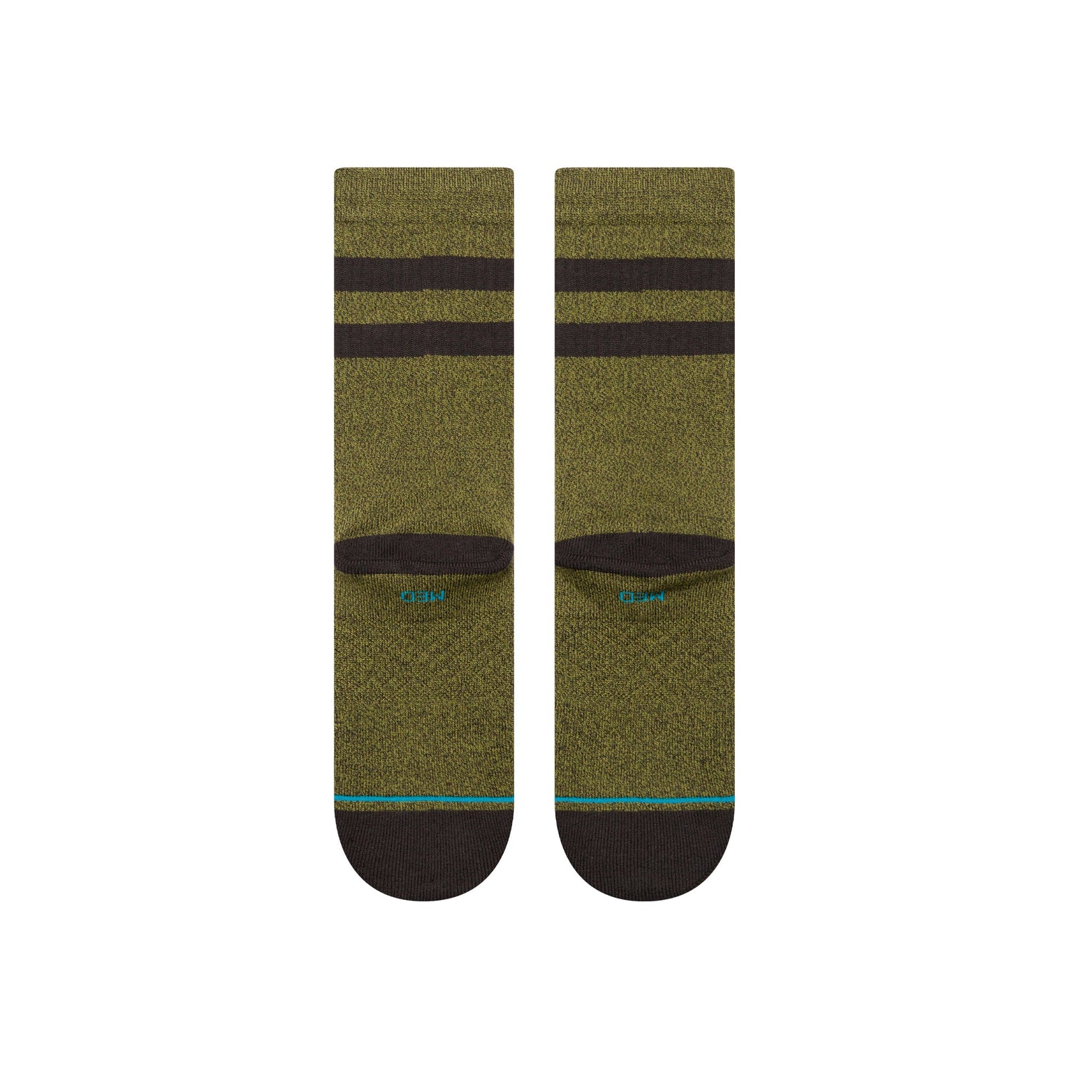 Stance Joven Crew Sock Dark Green