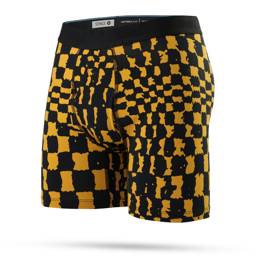 Stance Warp Check Boxer Brief Gold