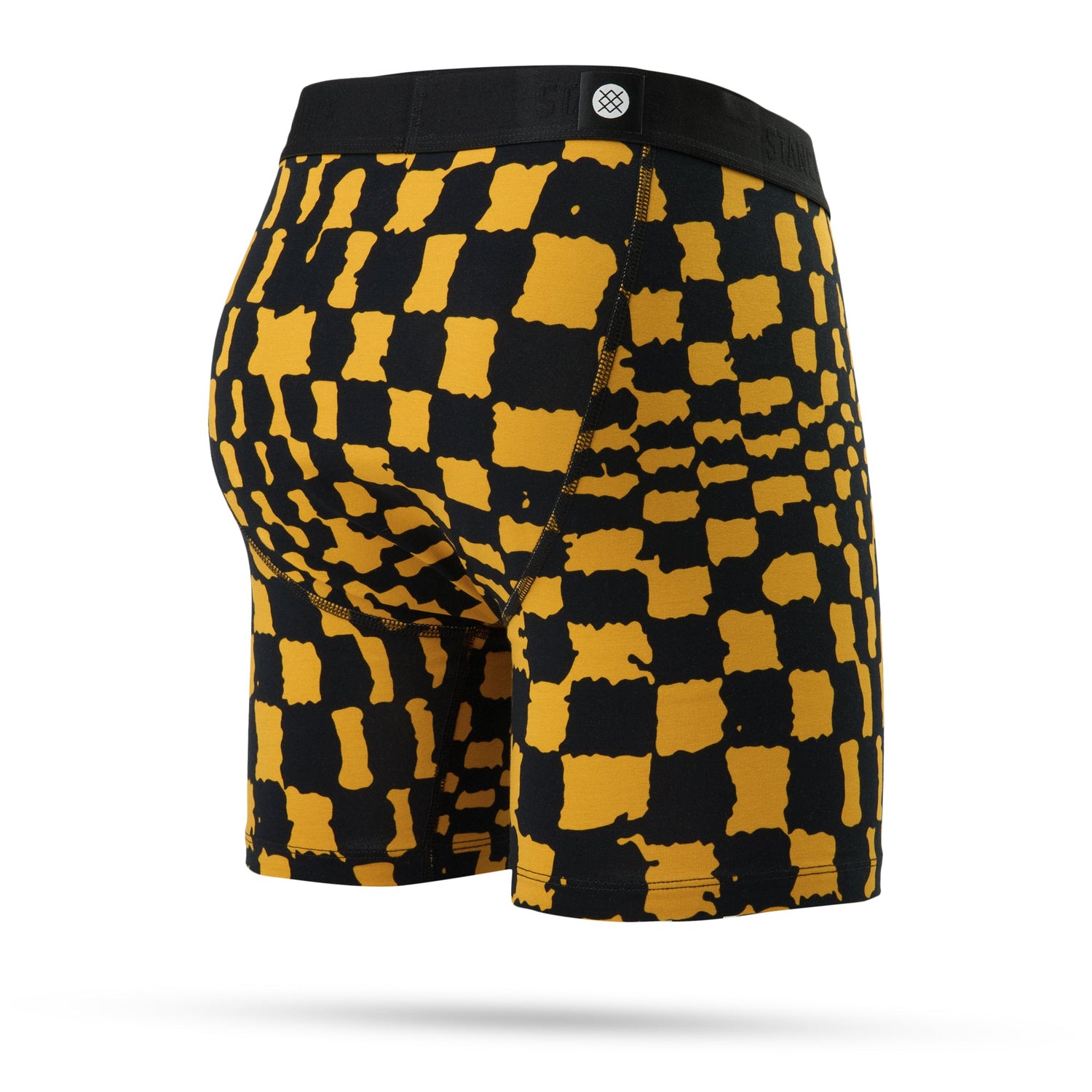 Stance Warp Check Boxer Brief Gold