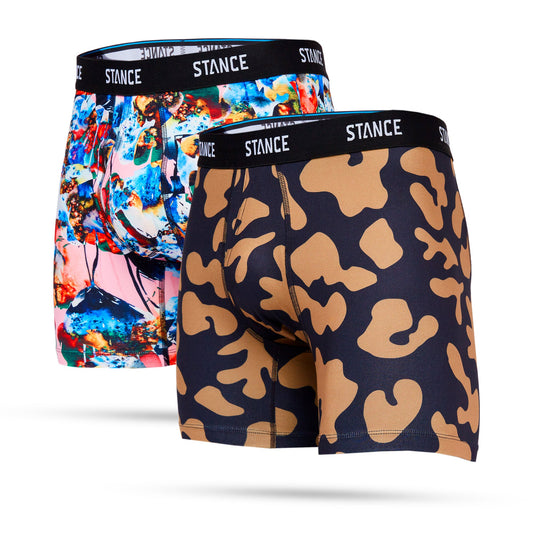 Stance Dirty Deeds Boxer Brief 2 Pack Multi