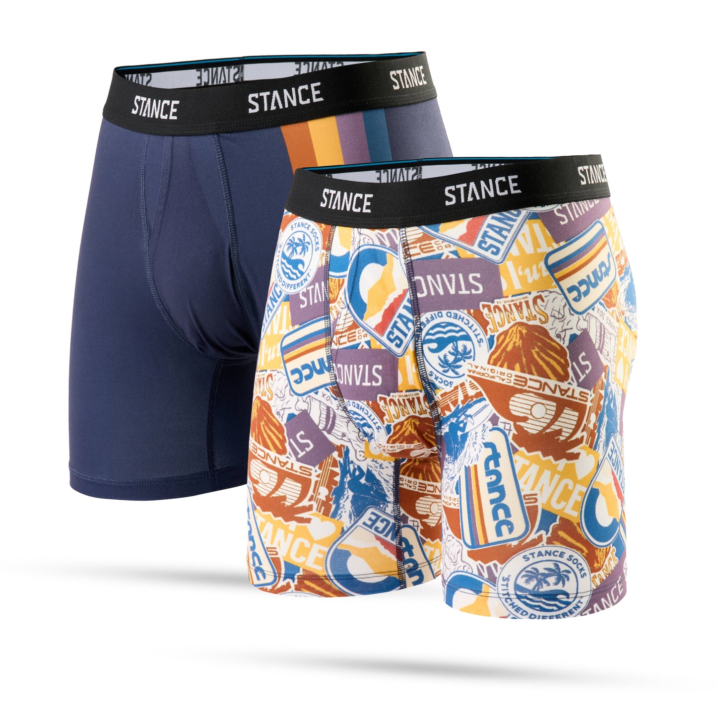 Stance West Coast Boxer Brief 2 Pack Multi 