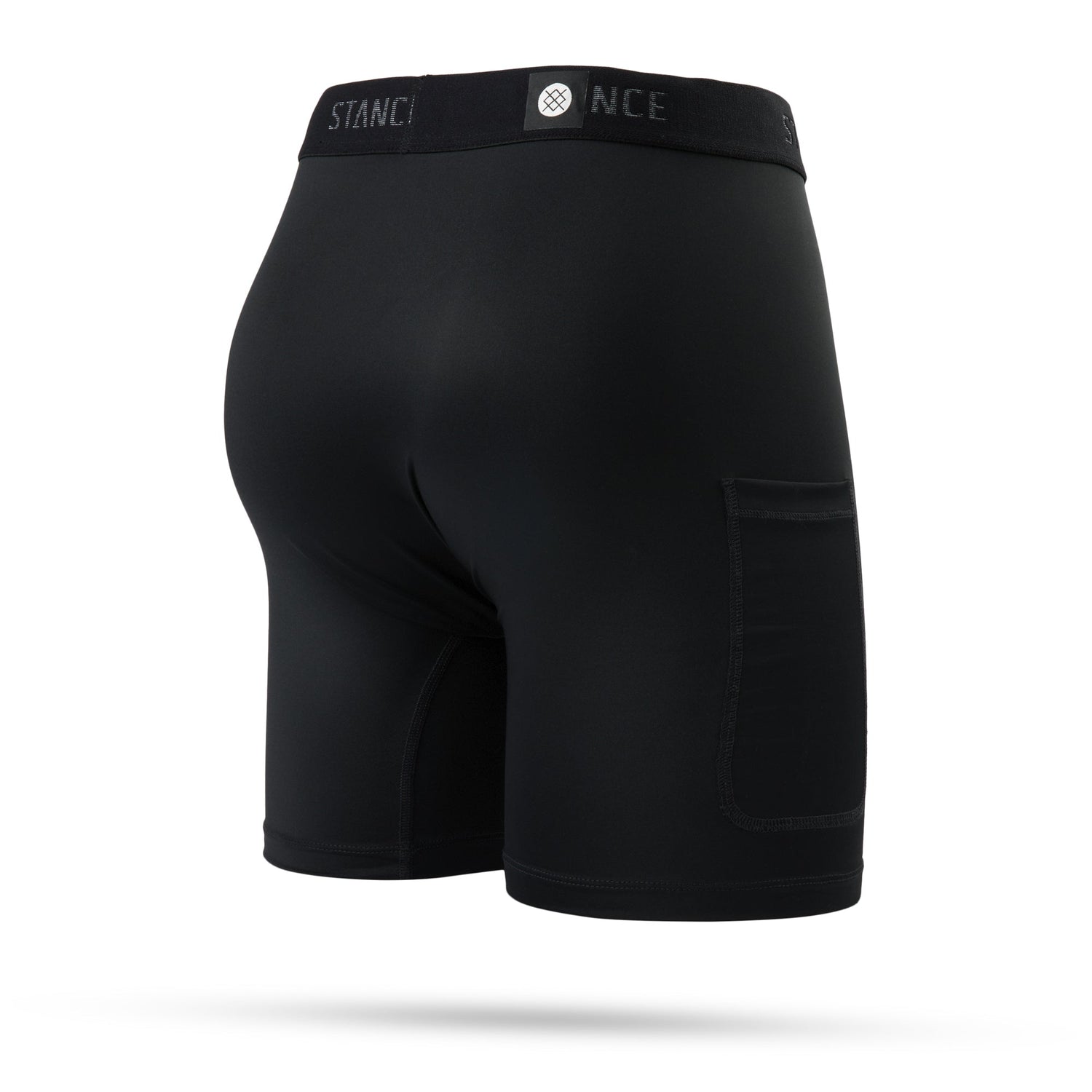 Stance Boxer Brief With Compression Black