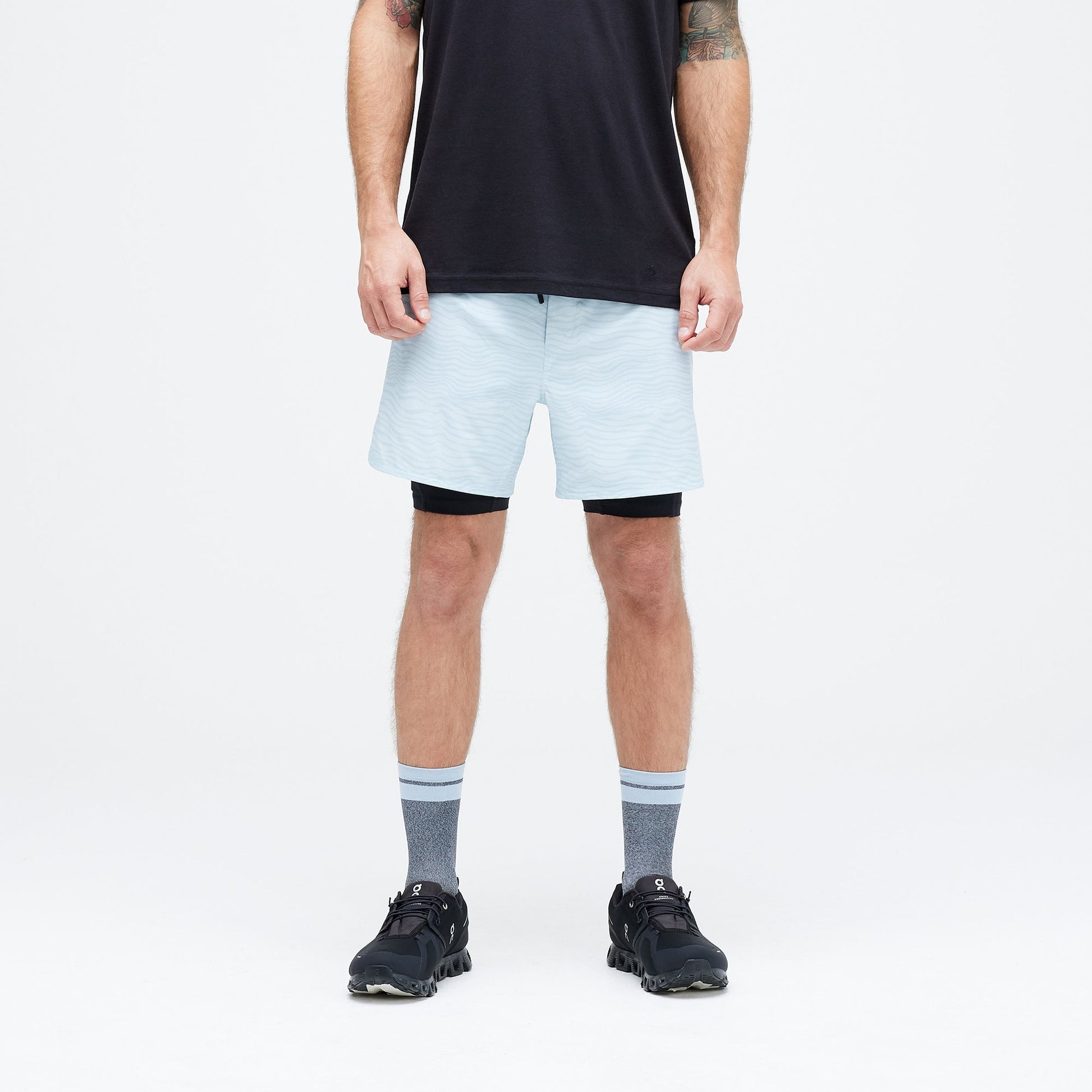 Stance Flux Performance Liner Short Ice Blue |model