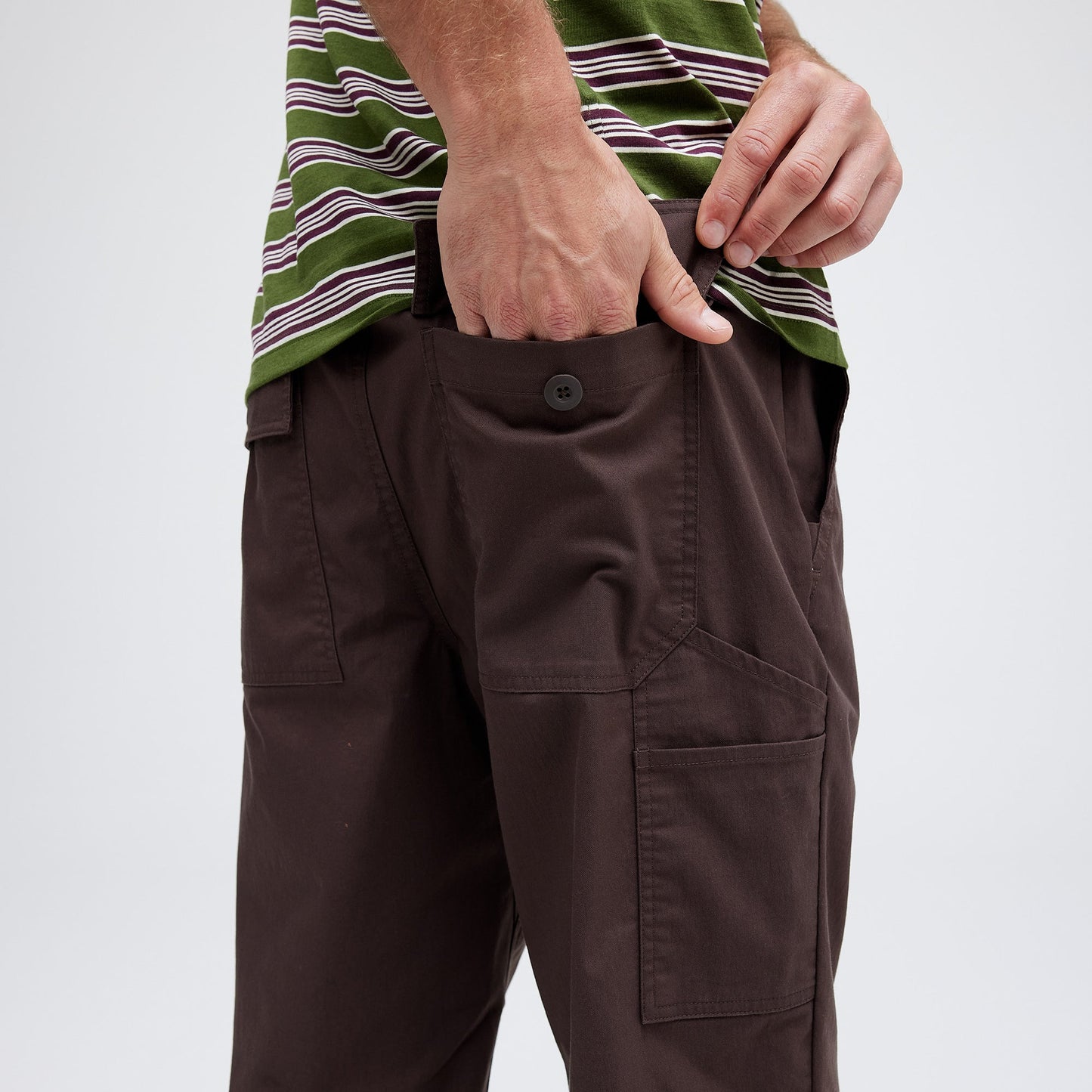 Stance Compound Pant with FreshTek Dark Brown |model