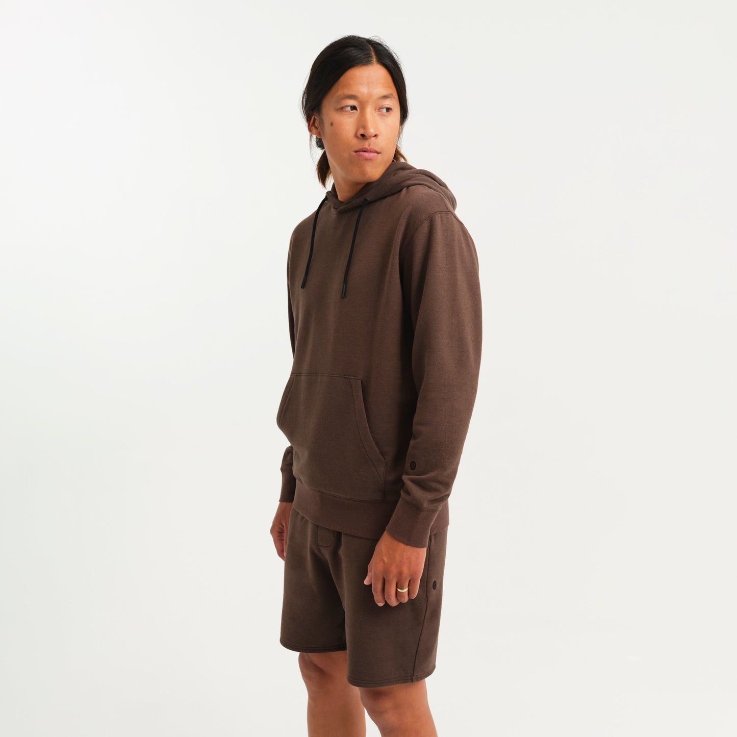 Stance Shelter Hoodie Dark Brown |model