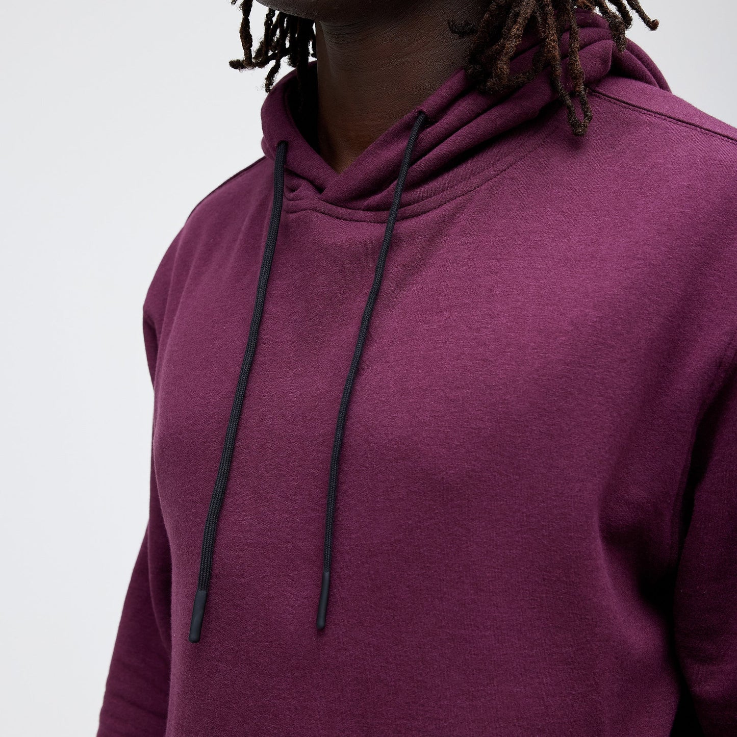 Stance Shelter Hoodie Port Wine |model