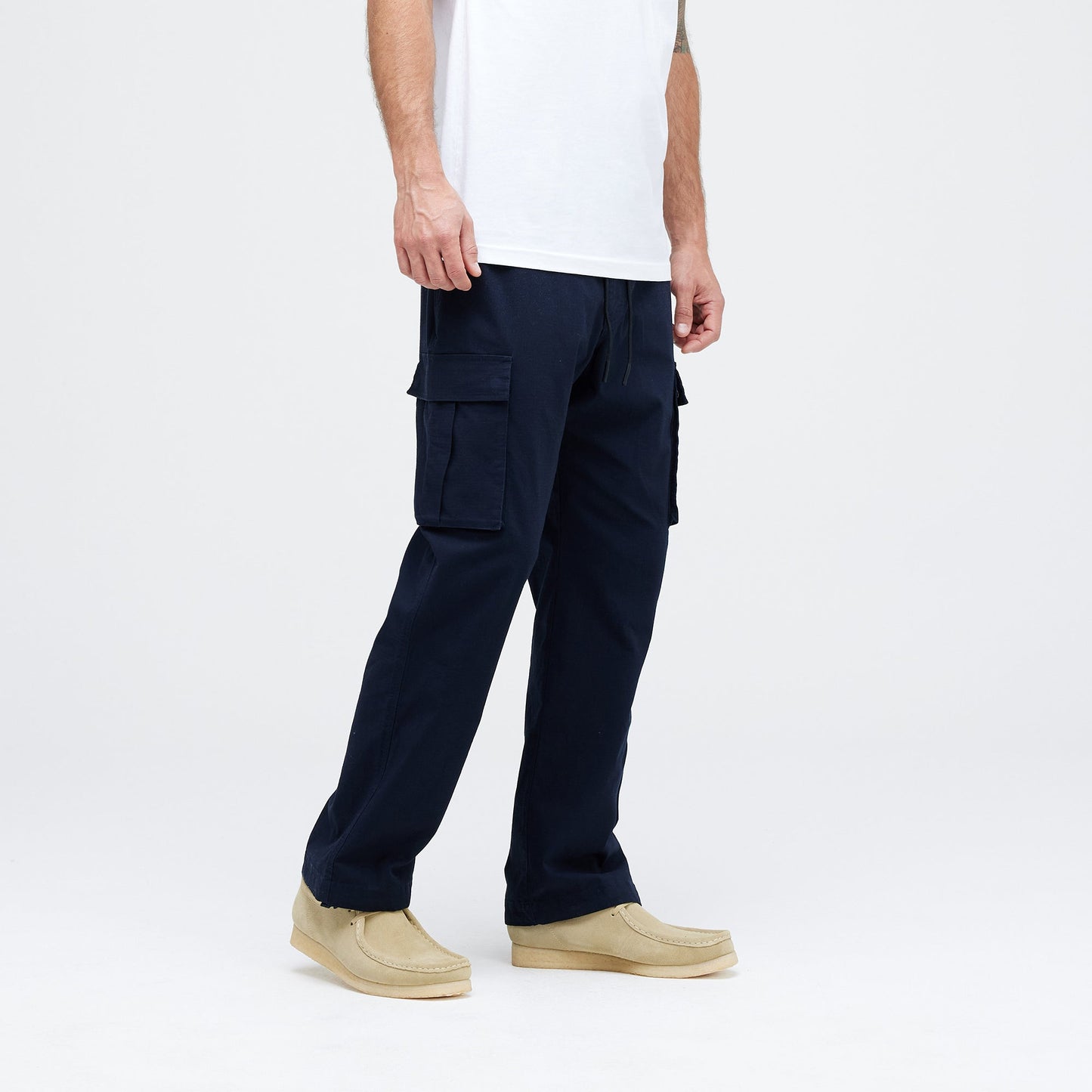 Stance Cargo Pant Dark Navy |model