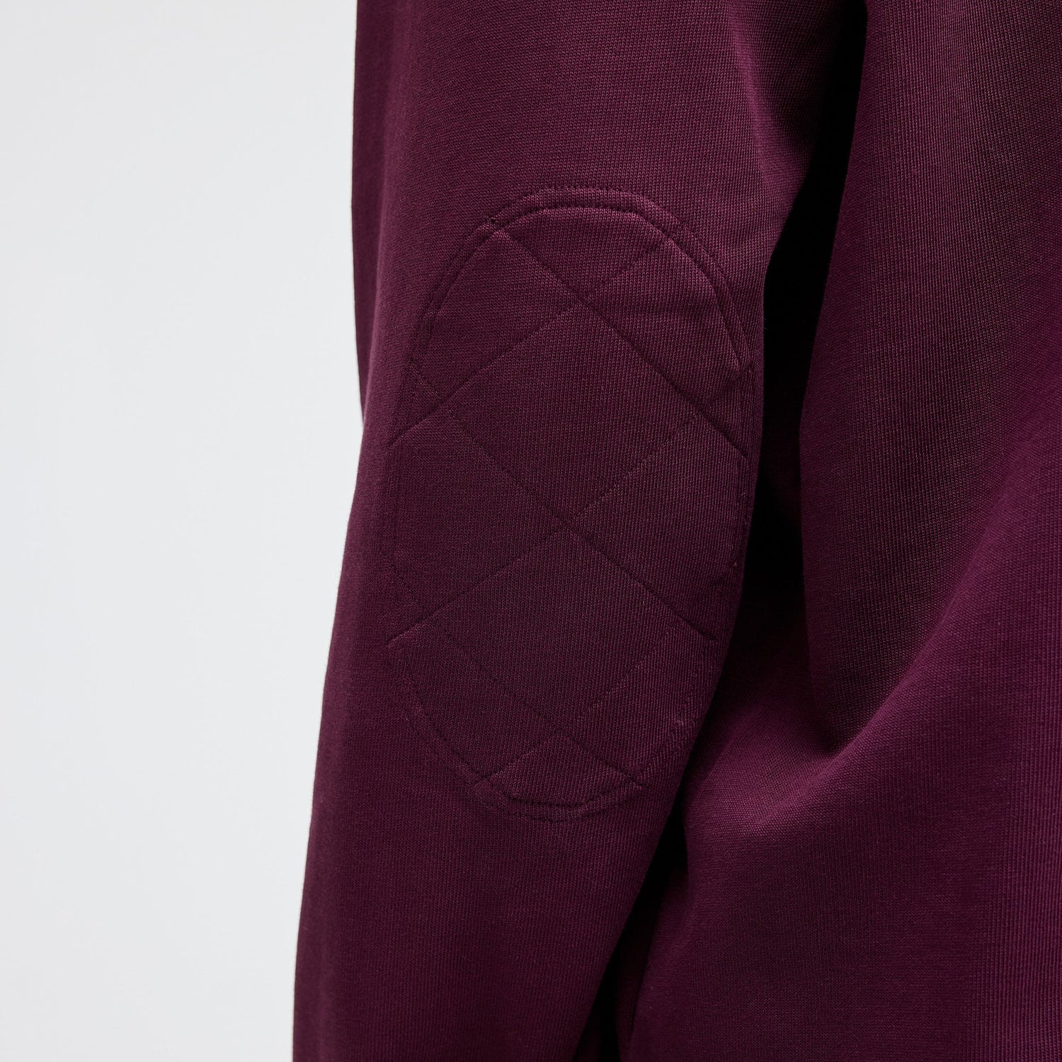 Stance Rugby Long Sleeve T-Shirt Dark Wine |model