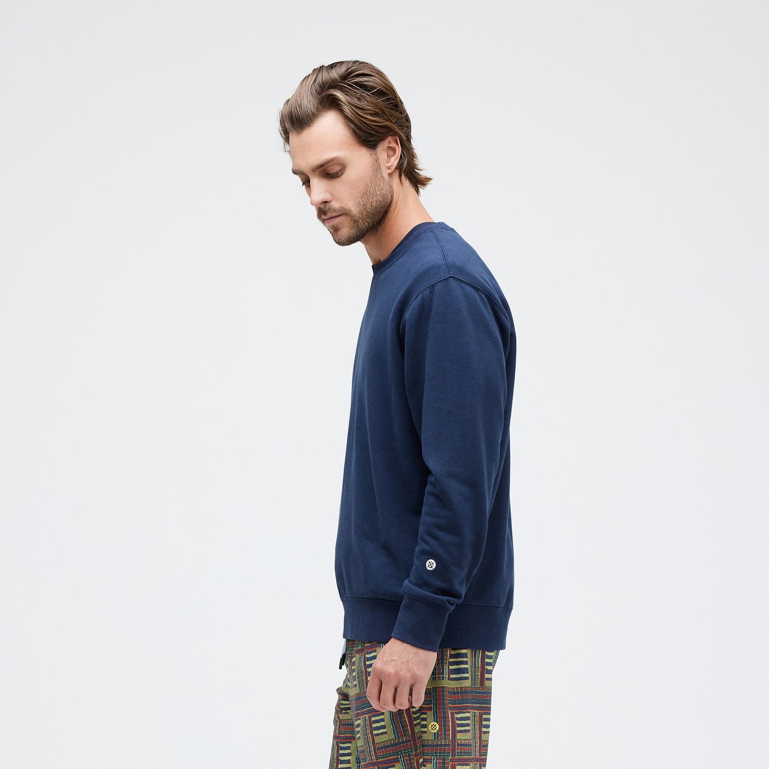 Stance Shelter Crew Dark Navy |model