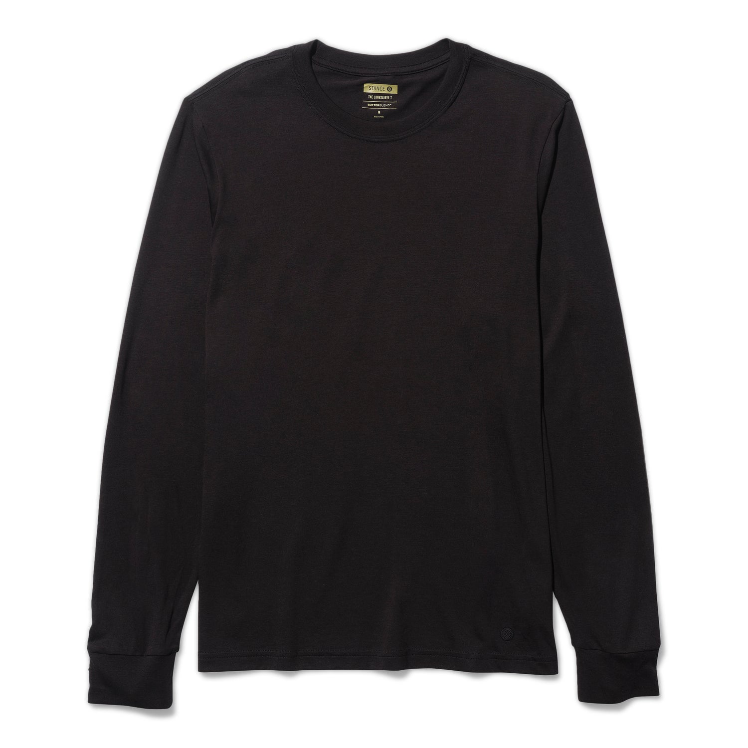 Stance Standard Crew Long Sleeve T-Shirt Black