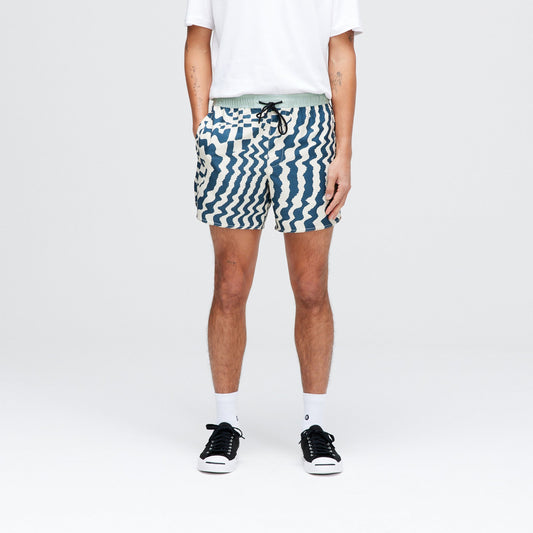 Stance Complex Athletic Short 5" Checker |model
