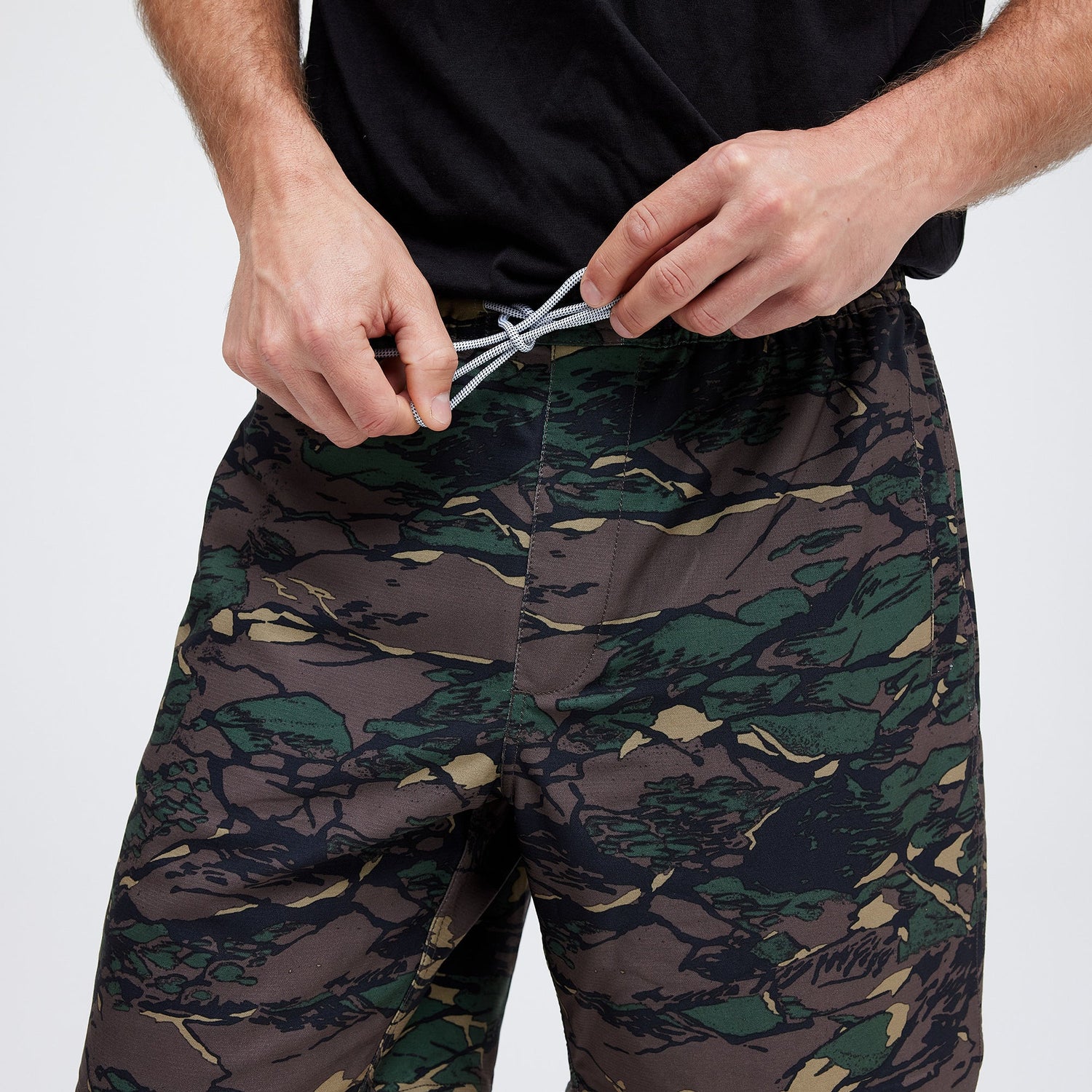 Stance Complex Athletic Short 7" Green Camo |model