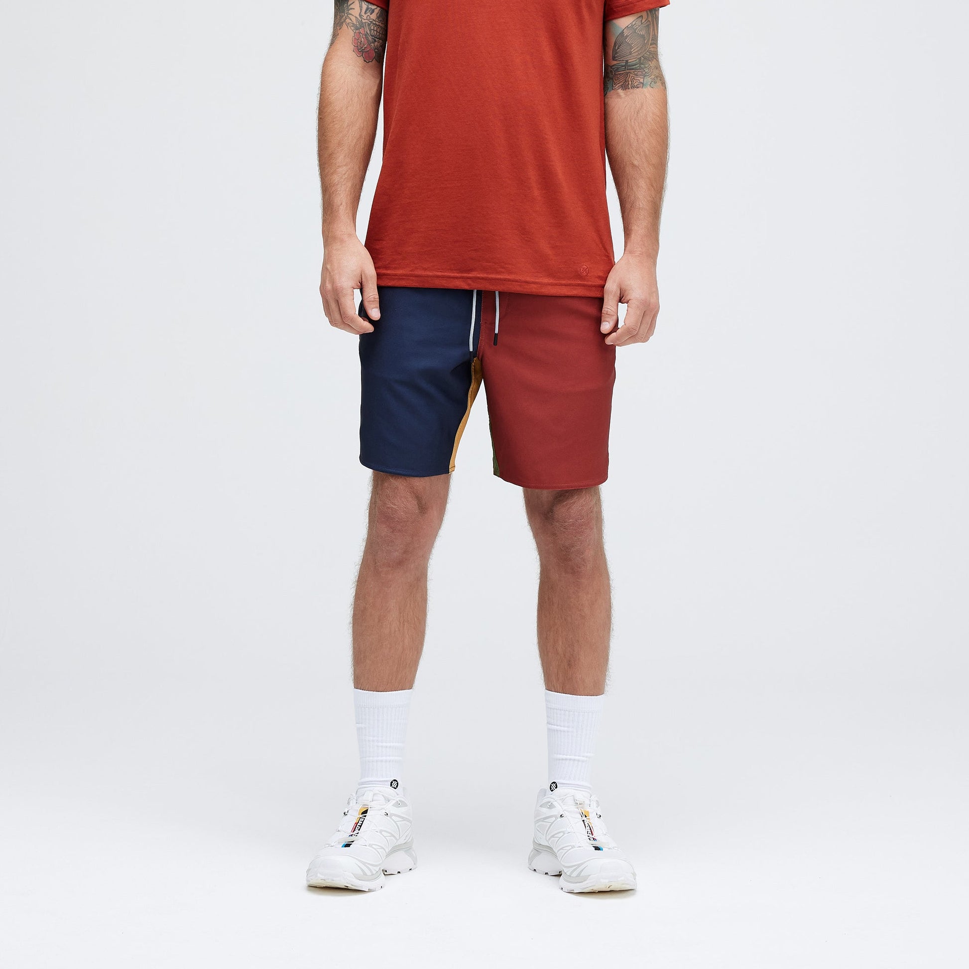 Stance Complex Athletic Short 7" Port Wine |model