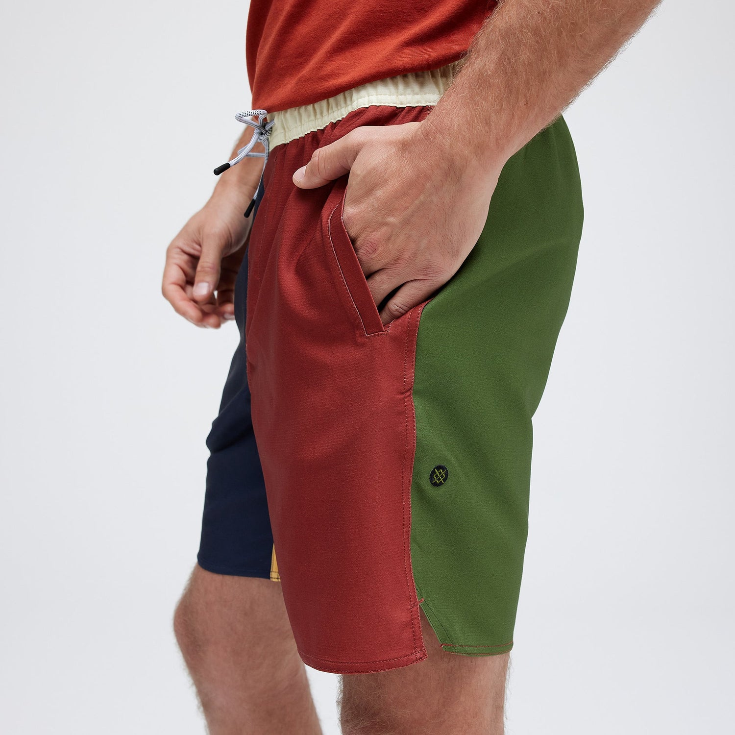 Stance Complex Athletic Short 7" Port Wine |model