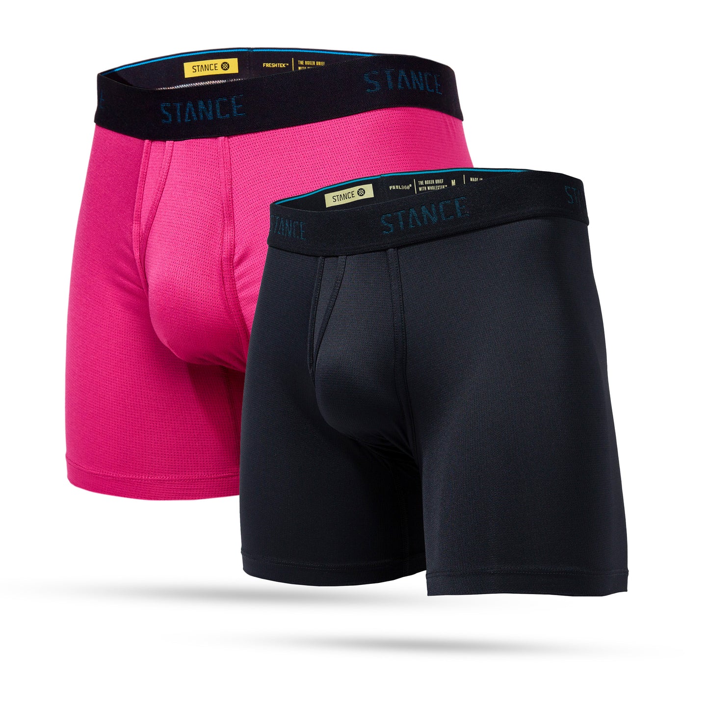 Stance Boxer Brief Wholester 2 Pack Black/Plum