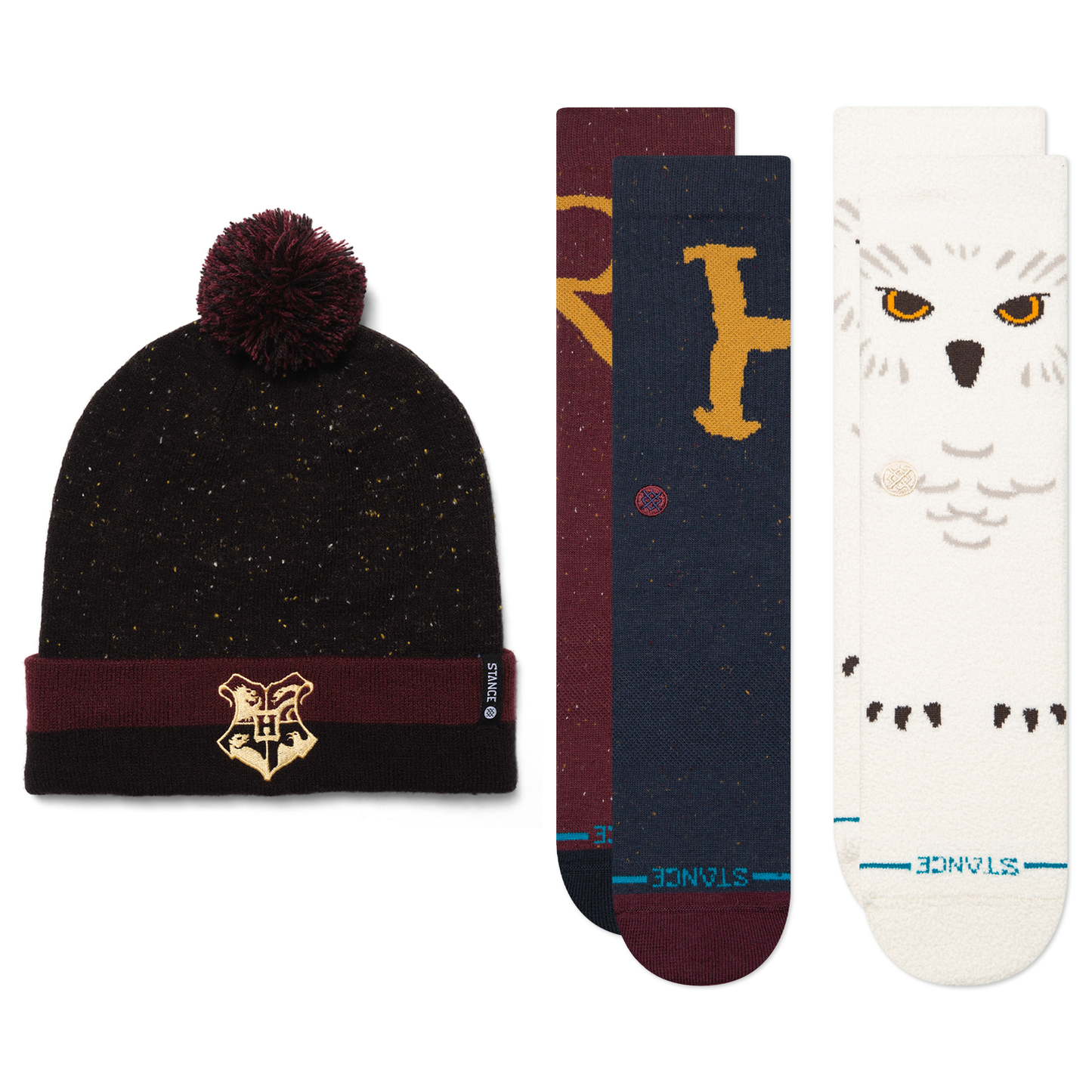 Stance Harry Potter Beanie And Crew Sock Set Multi