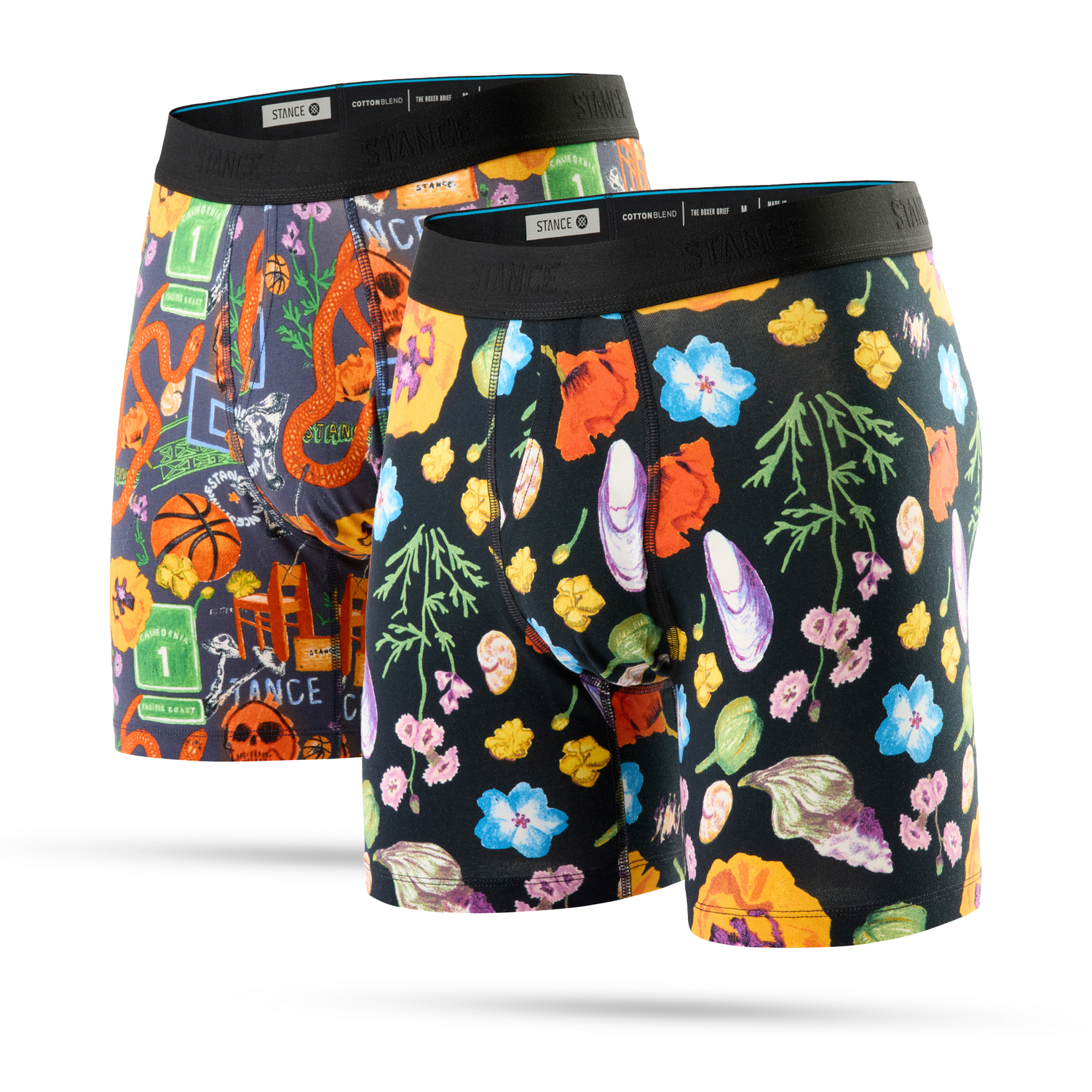 Stance Lifestyle Boxer Brief 2 Pack Multi