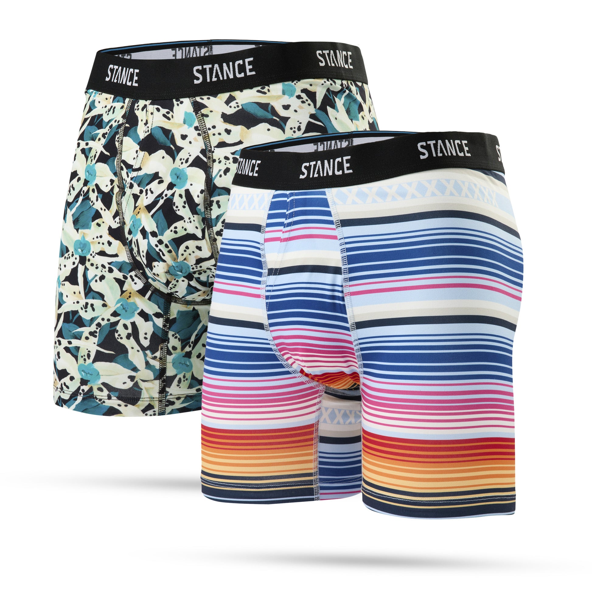 Stance Poly Boxer Brief 2 Pack Ice Blue/Multi