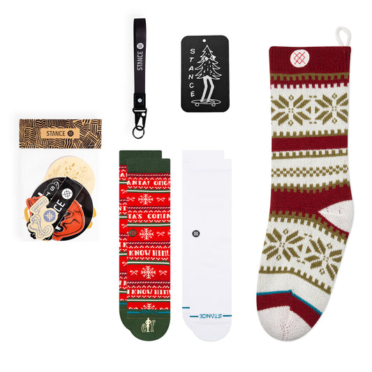 Stance Stocking Set White Multi