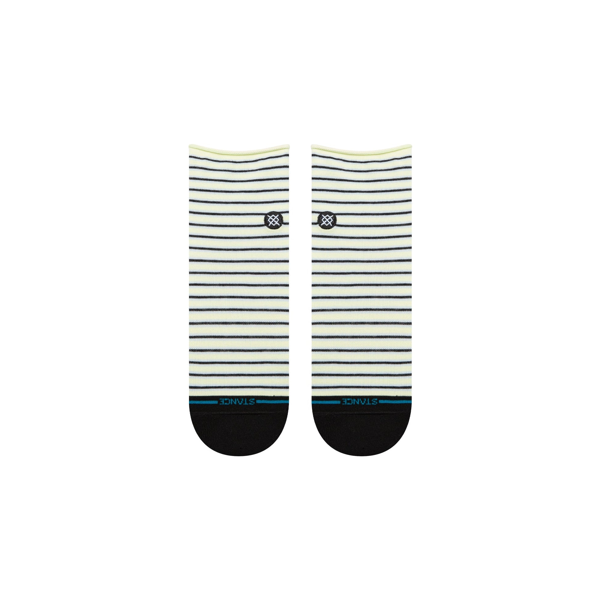 Stance Blue Fade Quarter Sock Ice Blue