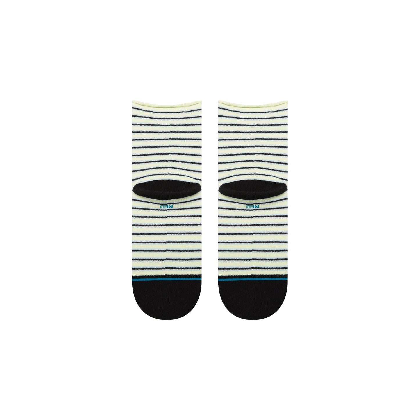 Stance Blue Fade Quarter Sock Ice Blue