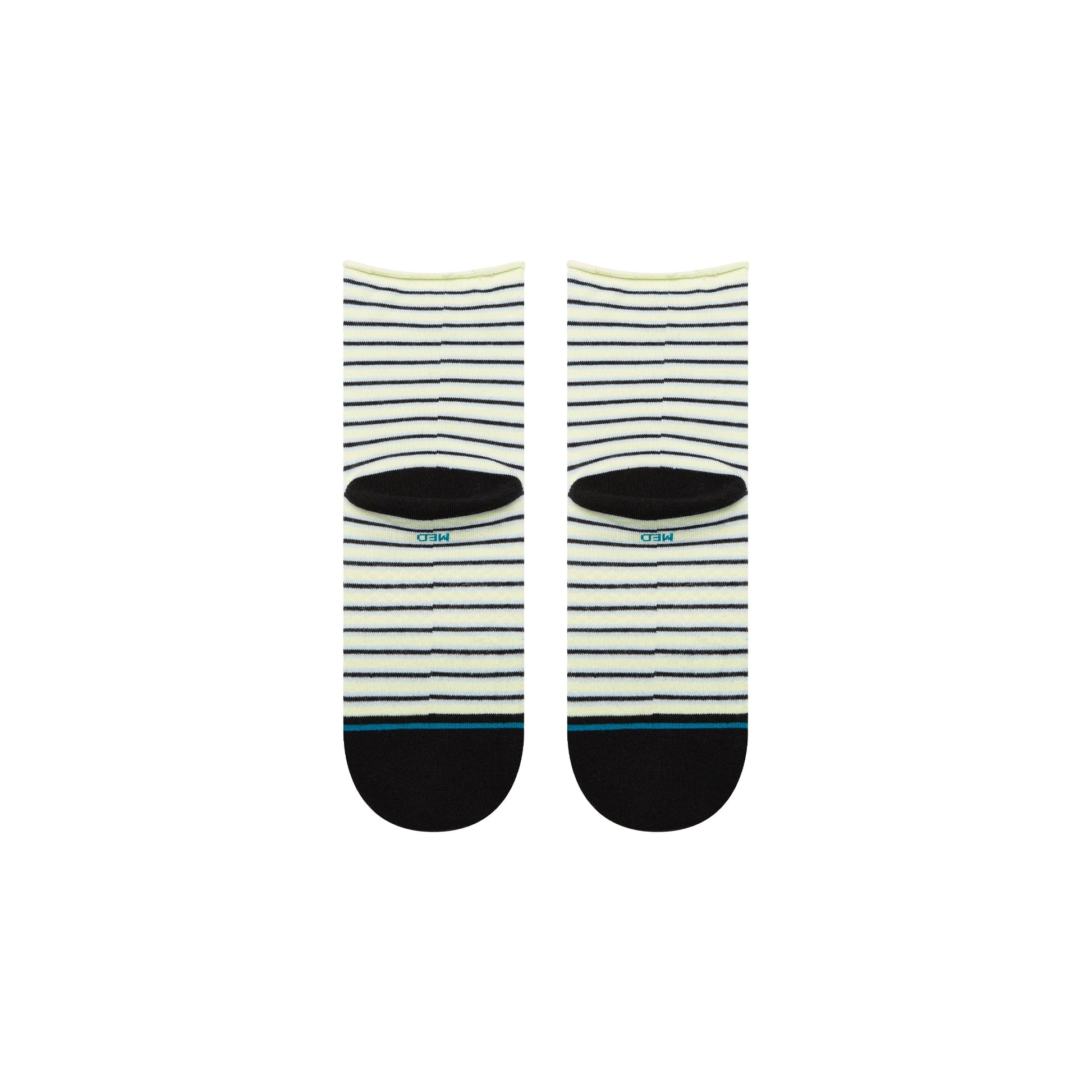 Stance Blue Fade Quarter Sock Ice Blue