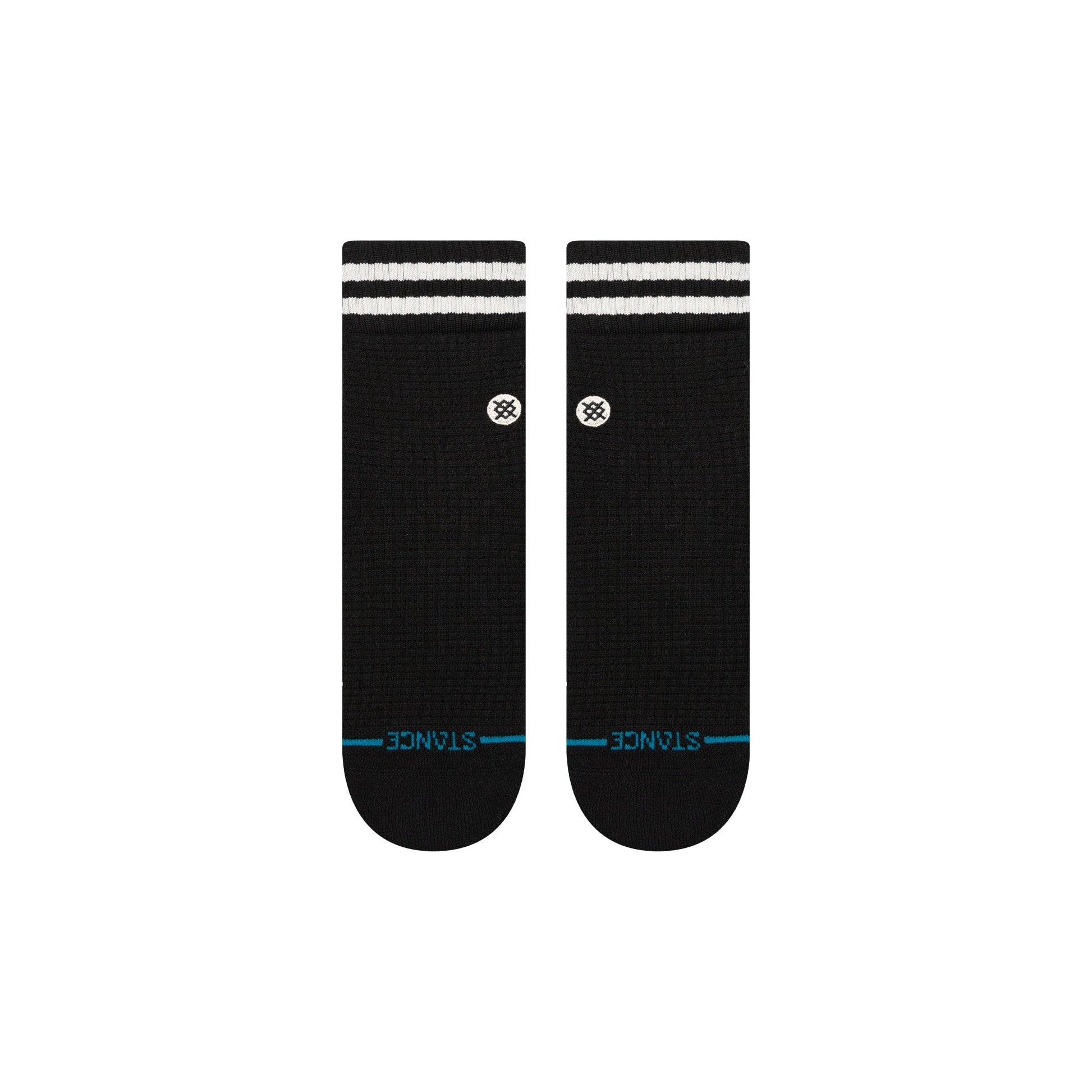 Stance Waffles N Butter Quarter Sock Black 